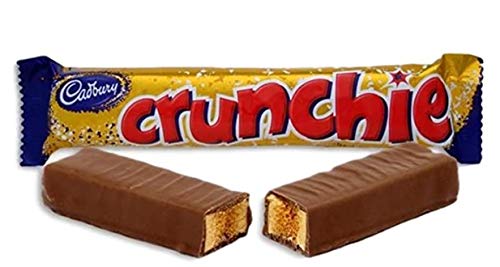 Cadbury Crunchie Bars | Total 24 Bars Of British Chocolate Candy - Cadbury Crunchie