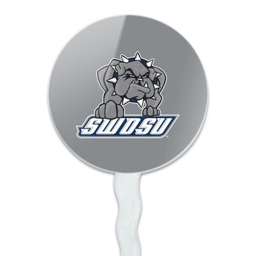 Southwestern Oklahoma State University Secondary Logo Cupcake Picks Toppers Decoration Set Of 6