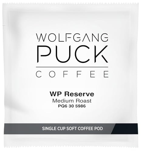 Wolfgang Puck Coffee Soft Pods, Chef'S Reserve, 18 Count (Pack Of 1)