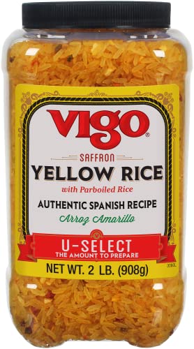 Vigo Authentic Saffron Yellow Rice Low Fat 2lb (Pack of 1)