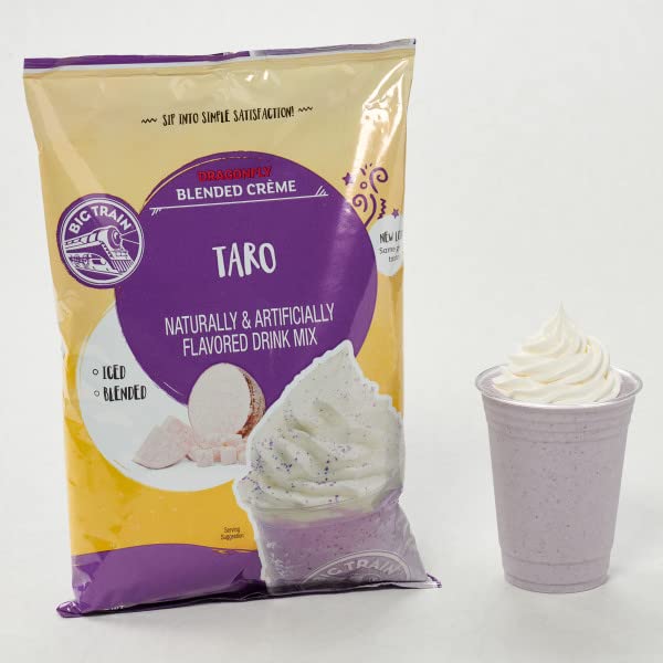 Big Train Dragonfly Taro Blended Crme Beverage Mix, 3.5 Pound (Pack of 1)