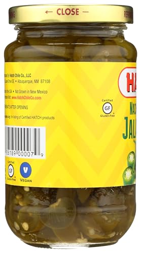 Hatch Chili Jalapenos - Nacho Sliced - Case Of 12 - 12 Oz