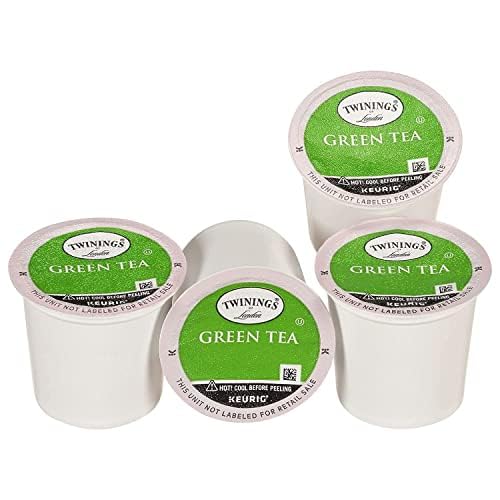 Twinings Green Tea K-Cup Pods for Keurig, 56 Count (Pack of 1), Smooth & Refreshing Flavour, Caffeinated, Enjoy Hot or Iced