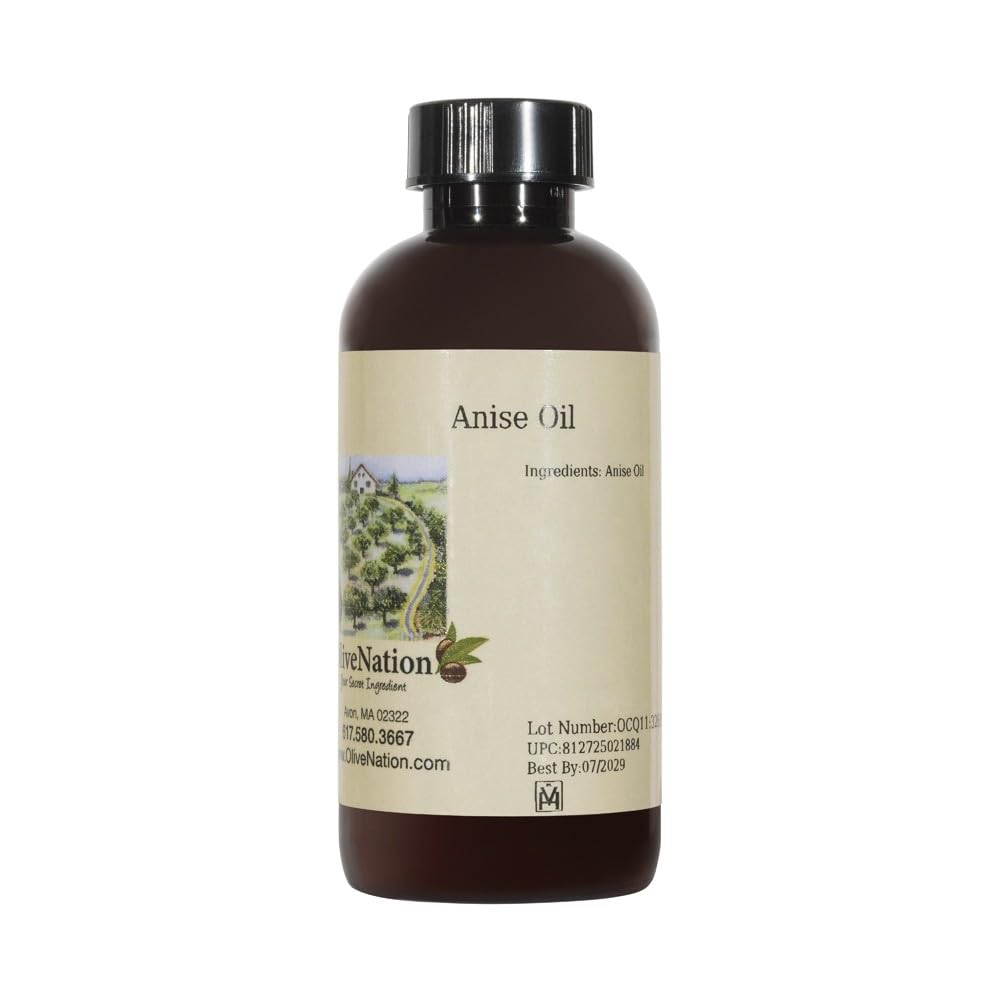 OliveNation Anise Oil, Food Grade Star Anise Essential Oil for Cooking or Flavoring - 32 ounces