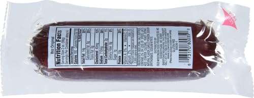 Old Wisconsin Summer Sausage, 100% Natural Meat, High Protein, Low Carb, Gluten Free, 8 Ounce