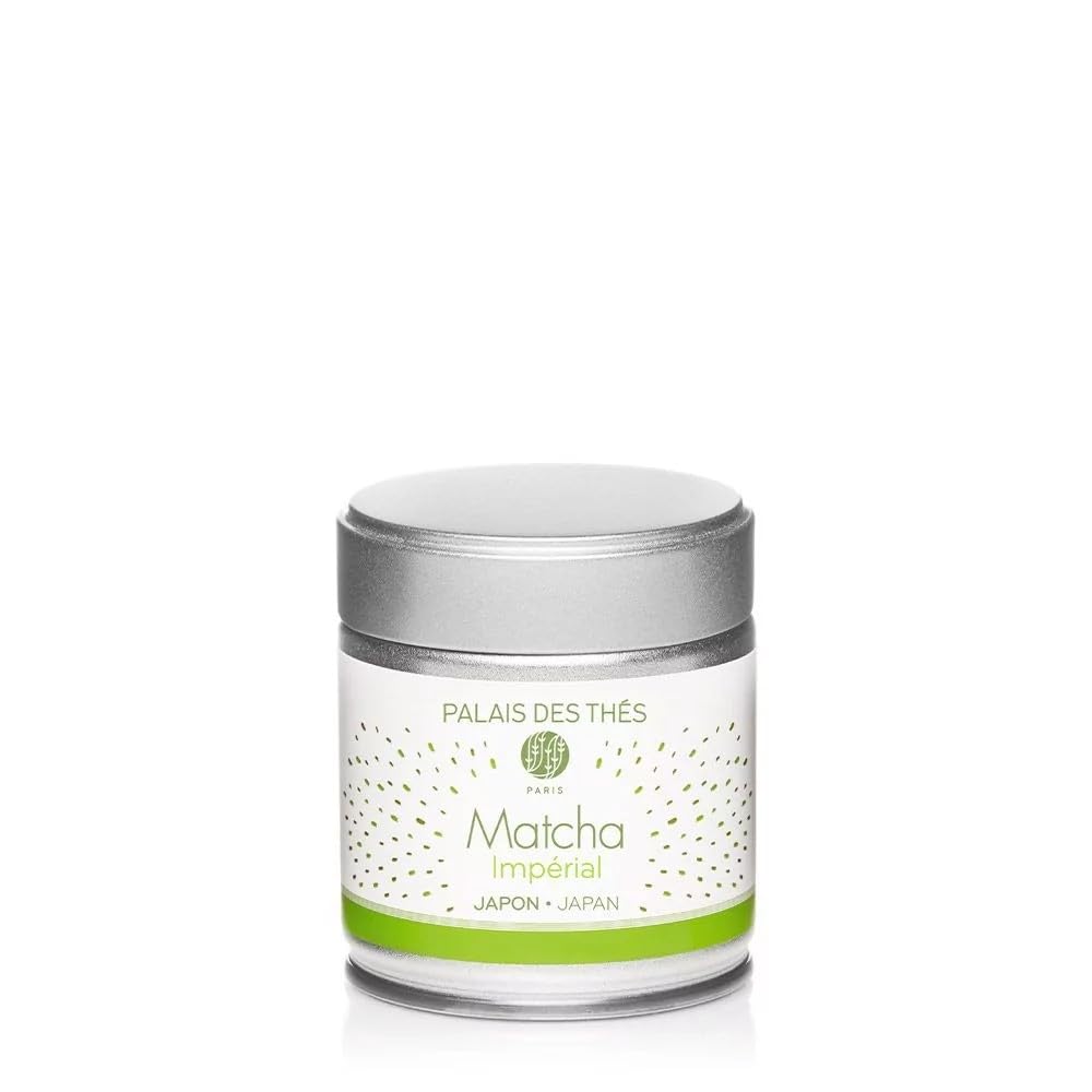 Palais Des Thés - Organic Matcha Impérial – Enhanced Japanese Green Tea Powder, Ceremonial Grade, Rich In Antioxidants And Caffeine, 1.4 Oz Powder Metal Gift Tin