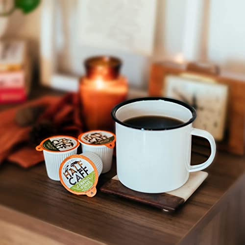 Worlds Best Half Caff Dark Roast Coffee 100ct. Solar Energy Produced Recyclable Single Serve Dark Roast Coffee Pods - 100% Arabica Coffee California Roasted  KCup Compatible