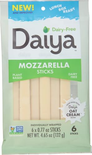 Daiya Dairy Free Mozzarella Style Vegan Cheese Sticks