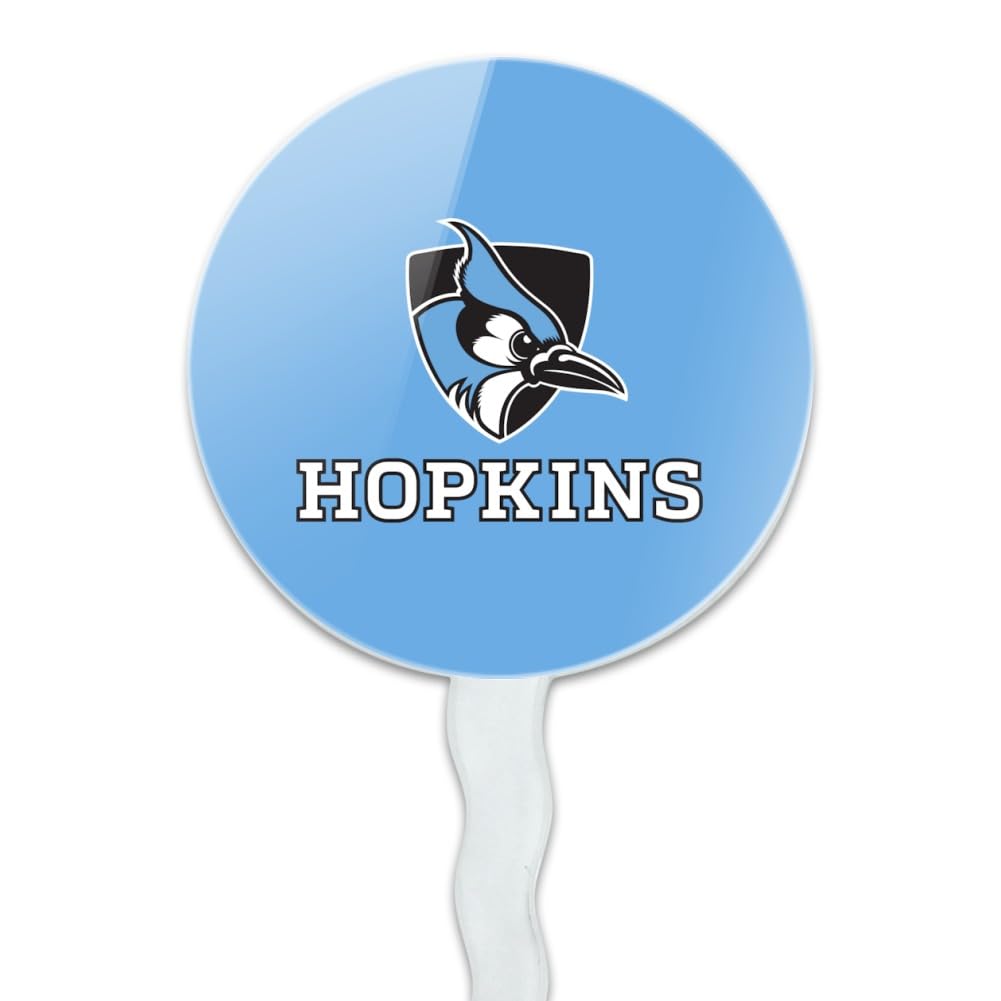 GRAPHICS & MORE Johns Hopkins University Cupcake Picks Set of 6 - Acrylic