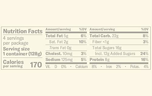 Chobani Flip Low-Fat Greek Yogurt Key Lime Crumble 4.5oz 4-pack