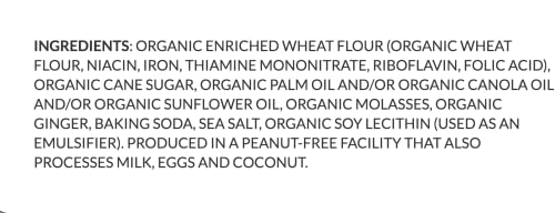 Mi-Del Organic Ginger Snaps, 8Oz