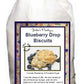 Blueberry Biscuits in Cloth Gift Bag (With Blueberries)