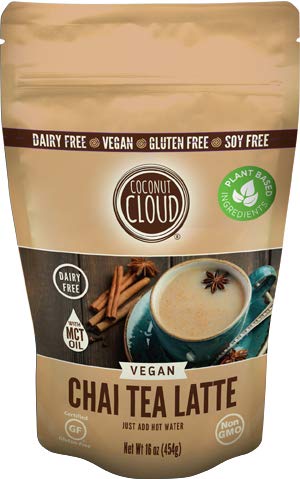 Coconut Cloud: Vegan Spiced Chai Tea Latte | Creamy, Delicious & Easy Dairy Free Alternative. Made In Colorado (Lightly Sweetene