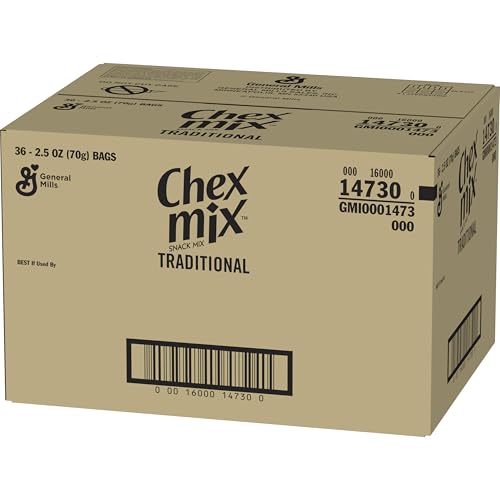 Chex Mix Traditional, 2.5 Oz (Pack of 36)