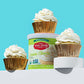 Miss Jones Baking Organic Buttercream Frosting, Perfect for Icing and Decorating, Vegan-Friendly: Cream Cheese (Pack of 2)