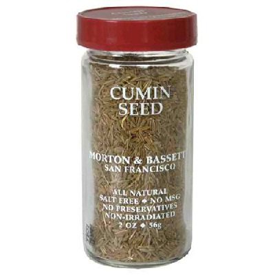 Morton & Bassett Cumin Seed, 1.9-Ounce Jars, Pack of 3, 0016291441194