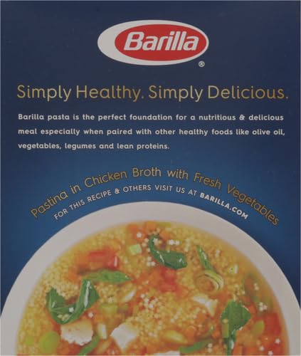Barilla Pastina Pasta, 12 oz. Box - Non-GMO, Made with Durum Wheat Semolina - Kosher Certified