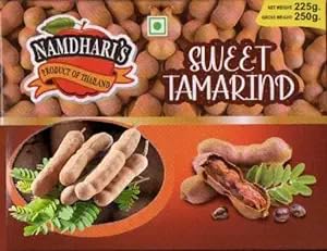 Sweet Tamarind Box Thailand Mithi Imli Big Size A Grade Quality 250G (Thailand Imported Fruit)