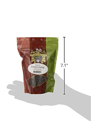 English Tea Store Formosa Oolong Tea Pouches - Loose Leaf, Semi-Fermented, 4oz, Smooth Taste, Grown in Taiwan, Enjoy Hot or Iced