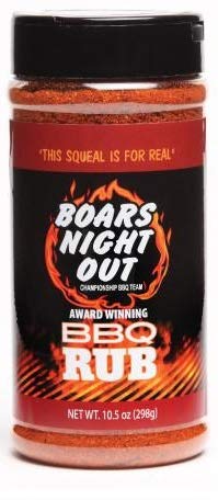 Boars Night Out 3 Pack Seasoning - White Lightning - Double Garlic - Rubber - Multicolor