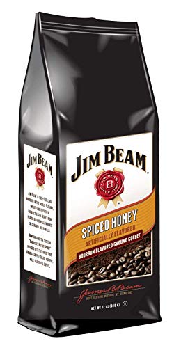 Jim Beam Spiced Honey Bourbon Ground Coffee - 12 Ounce Bag