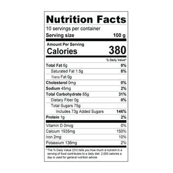 Bossen Bubble Tea Powder Mix - 2.2 Pound (Papaya)