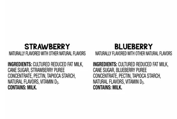 GoG o Squee Z Yogurt Pouches, Strawberry and Blueberry Variety Pack, 3 oz, 20 Count, Pack of 1