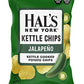 Hal'S New York Kettle Cooked Potato Chips, Gluten Free, 2Oz (Spicy Variety, Pack Of 24)