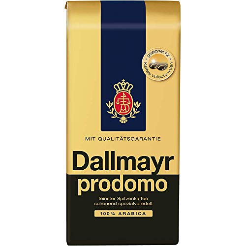Dallmayr Prodomo Coffee Beans, Whole Beans, 500g, Model 308808, 1 Count