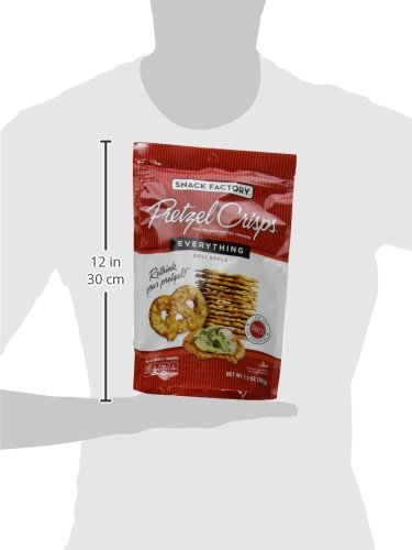 Snack Factory Pretzel Crisps Everything 7.2 Oz