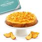 Andy Anand Sugar-Free Peach Cake, 9-Inch, 2 lb – Juicy & Moist, Real Peach Fruit, Diabetic-Friendly, Fluffy Homemade-Style Birthday Gift Box