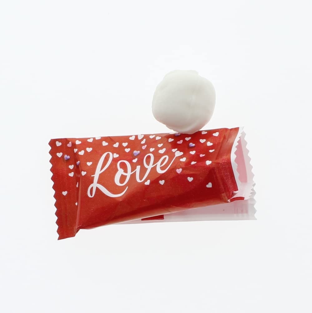 Candy Envy - Love Buttermints - 13 Oz. Bag - Approximately 100 Individually Wrapped Mints - Valentine'S Day Favors