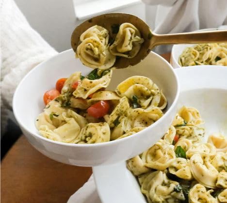 Vegan Tortelloni, Fresh and Frozen Gluten Free Plant-Based Cheese Filled Pasta, Cooks in Just 3 Min, Taste Republic, 9oz (6 Pack