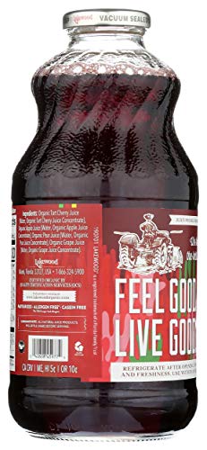 Lakewood Organic Tart Cherry Blend (32 Oz, 6 Pack)