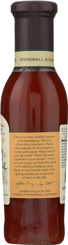 Stonewall Kitchen Honey Barbecue Sauce, 11 Ounces (Pack Of 2)