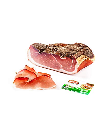 Moser Seasoned and Smoked Italian Ham, Boneless, Approx. 6 lbs, Alto Adige IGP, Best Sliced Thin