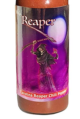 Wicked Reaper Reserve Worlds Hottest Chili Pepper Carolina Reaper Hot Sauce (Purple)