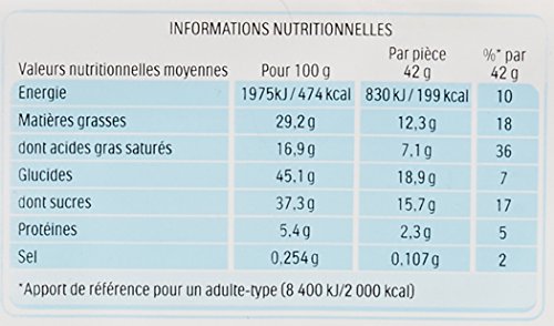 Kinder D  Lice Snacks Cacao 420 G - 4 Packs (40 Bars)