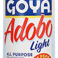 Goya Foods Adobo Light with Pepper, 8-Ounce (Pack of 24)