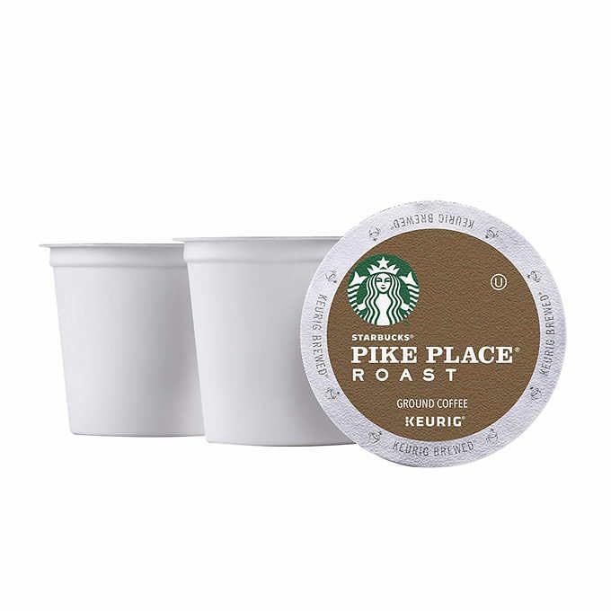 Starbucks Pike Place Medium Roast K-Cup, 72 Count