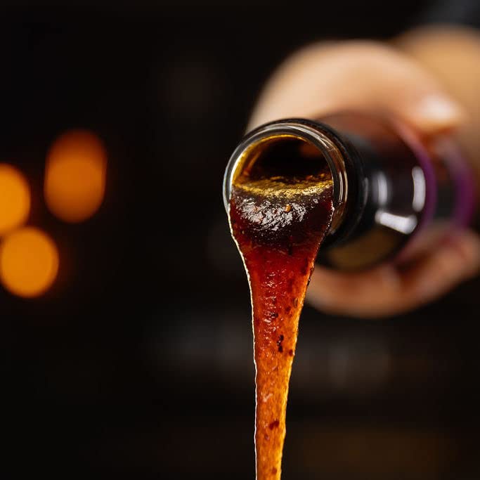 Kosmos Q Raspberry Chipotle BBQ Sauce, Sweet & Spicy BBQ Sauce with Real Raspberries & Chipotle Peppers, Bold Barbecue Sauce for