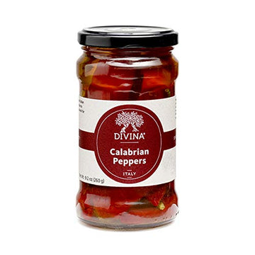 DIVINA CALABRIAN PEPPERS ( 6 X 9.2 OZ   )
