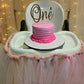 One Cake Topper Rose Gold Glitter First Birthday Cake Topper, One Birthday Cake Topper Rose Gold 1St Birthday Girl Cake Topper F