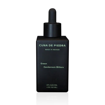 Cuna de Piedra Green Cardamom Bitters | Small Batch, Sustainably Sourced | 1 x 120ml Bottle with Dropper