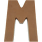 Philadelphia Candies Solid Milk Chocolate Alphabet Letter M, 1.75 Ounce Novelty Gift