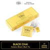 Twg Tea | Black Chai | Black Tea | Aromatic Indian Spices | 15 Hand Sewn Cotton Teabags | Gift Set