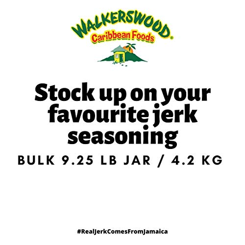 Walkerswood Traditional Jamaican Jerk Seasoning, Hot And Spicy, 128 Fl Oz