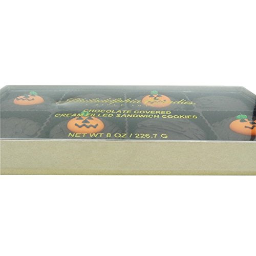 Philadelphia Candies Dark Chocolate Covered OREO Cookies, Halloween, 8 Ounce