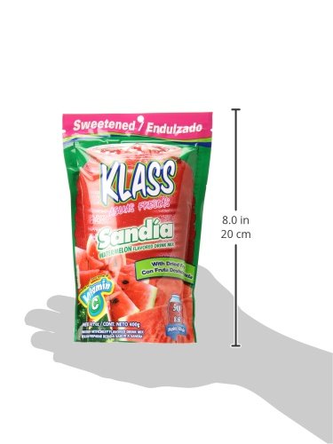 Klass LISTO Drink Mix, WATERMELON, 14.1-Ounce