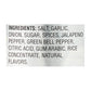 Weber Garlic Jalapeno Seasoning, 5.75 Ounce Shaker (Pack Of 6)